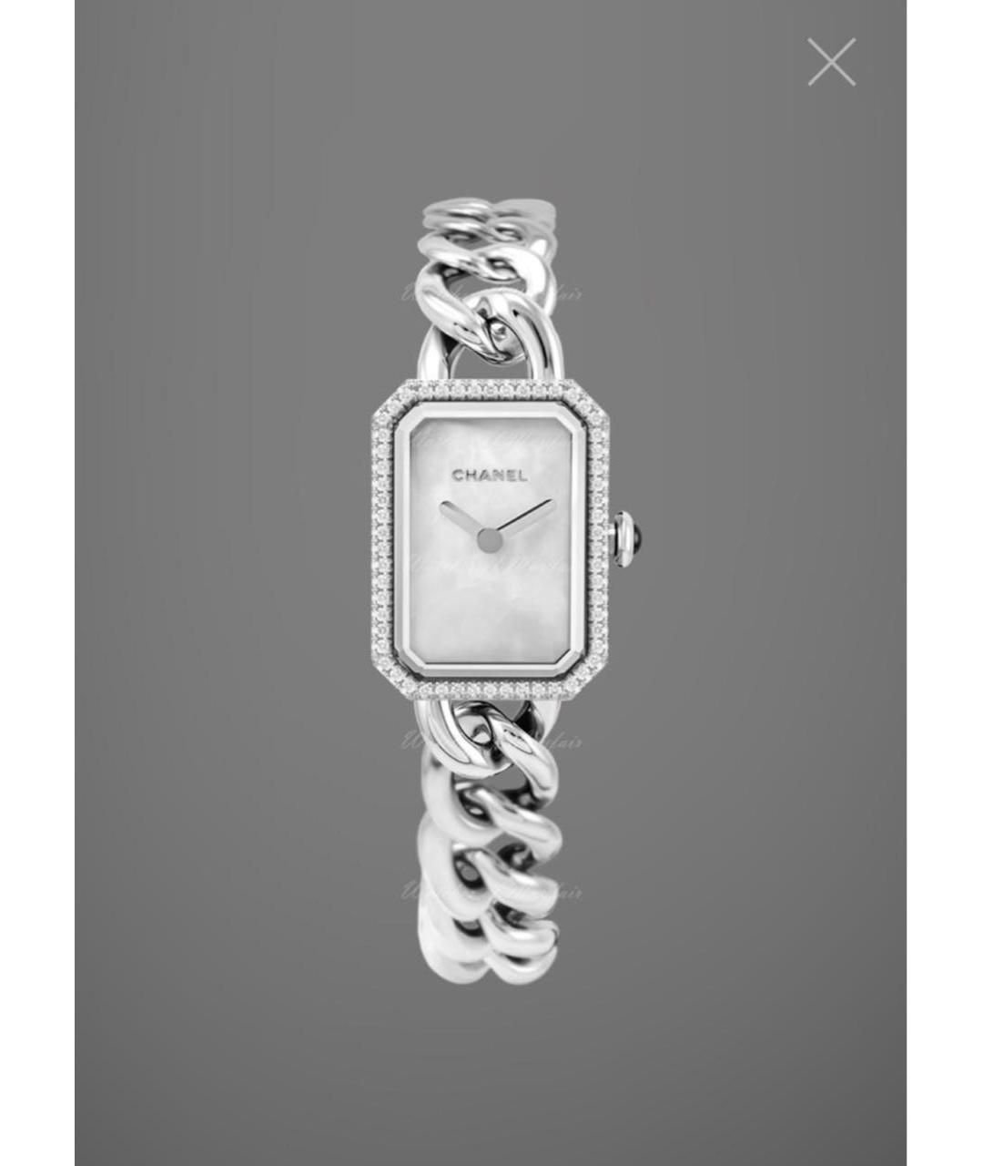 CHANEL Серебряные часы, фото 8