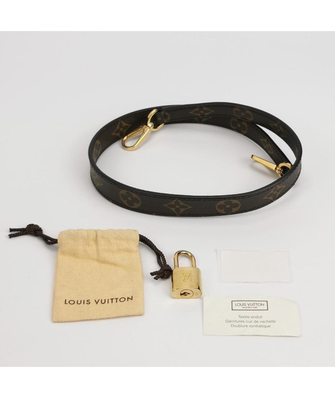 LOUIS VUITTON Коричневая сумка с короткими ручками, фото 7