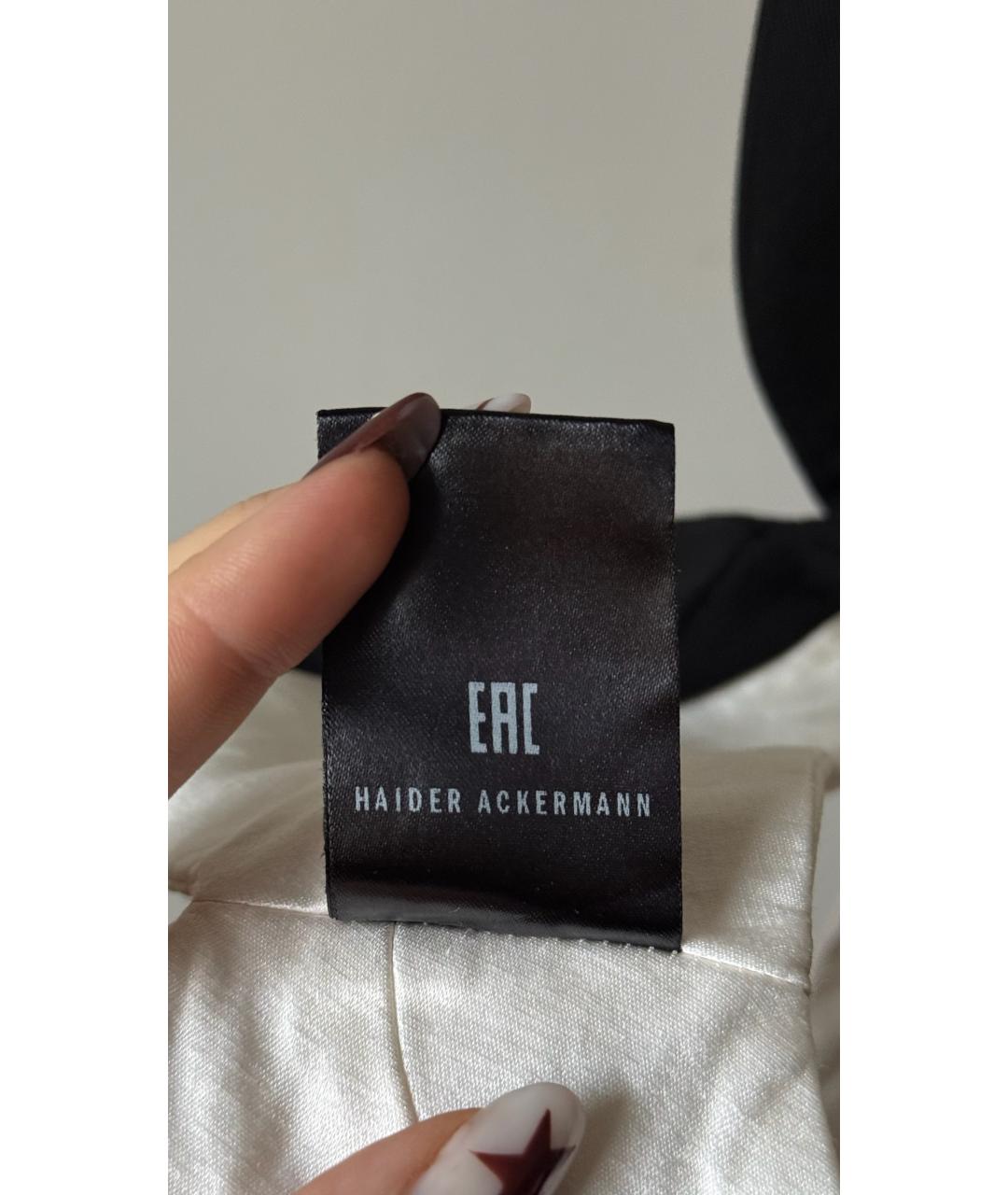 HAIDER ACKERMANN Мульти шерстяная майка, фото 5