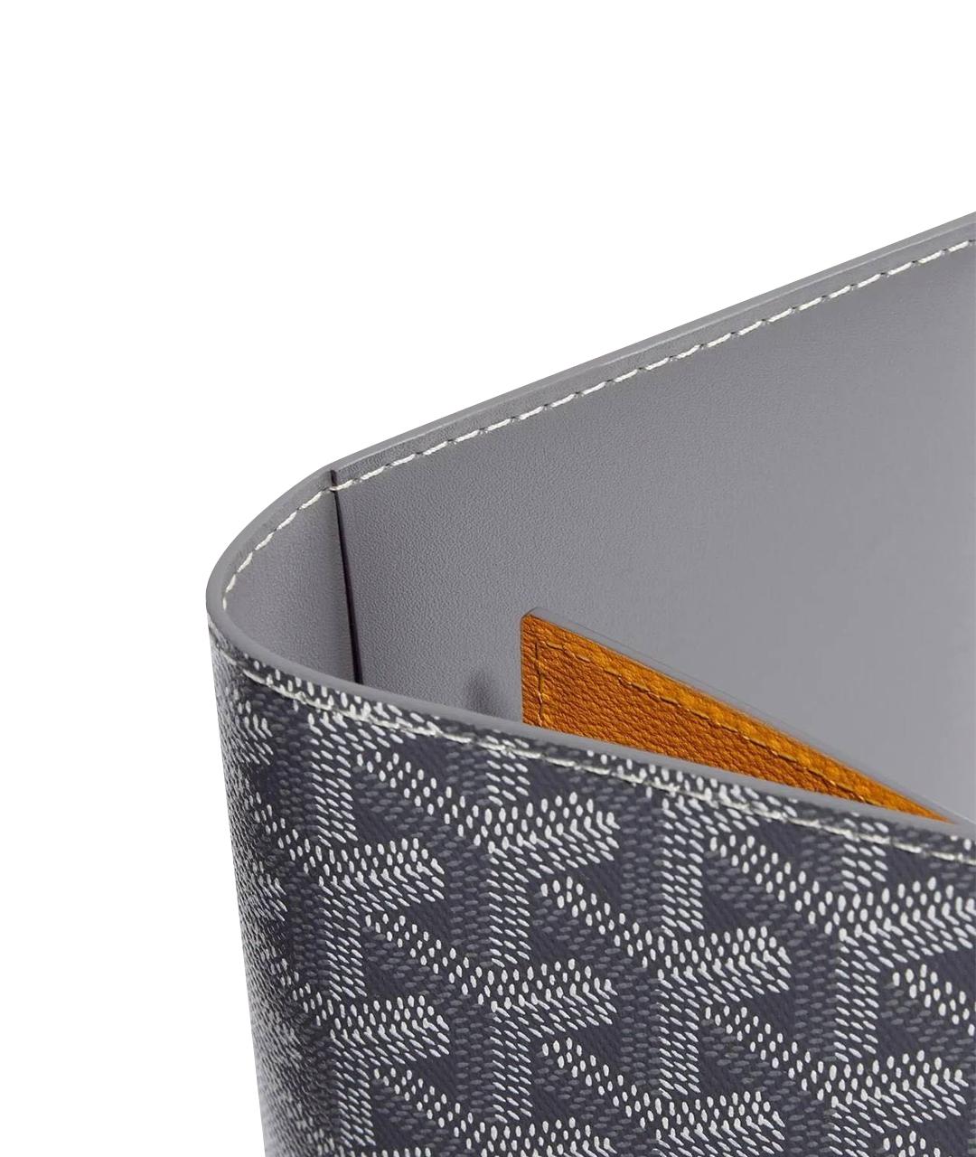 GOYARD Серый кожаный кардхолдер, фото 6