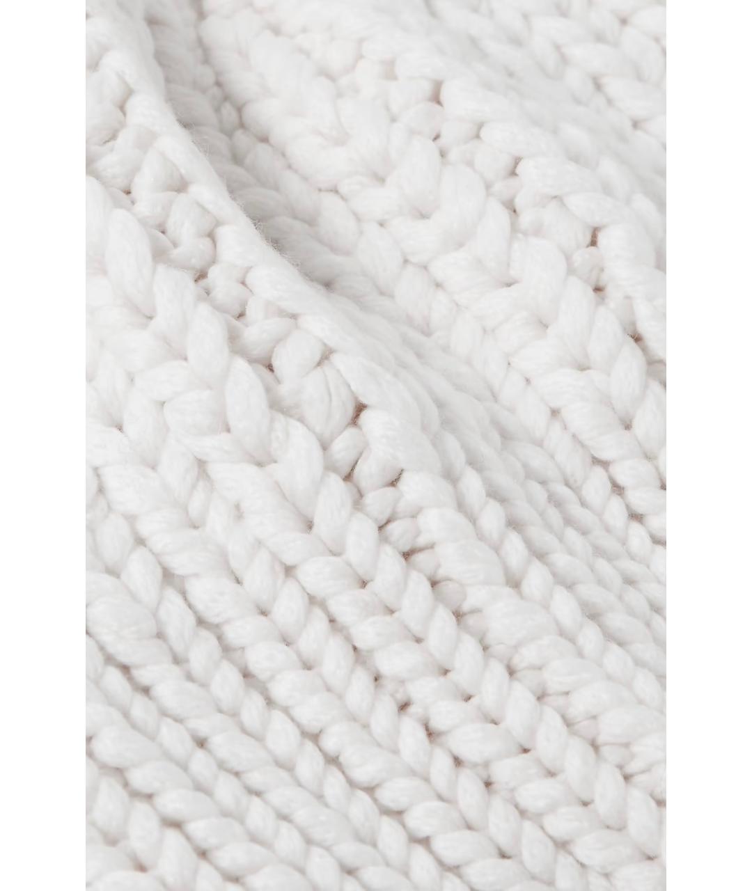 THE ROW Белая кашемировая шапка, фото 3