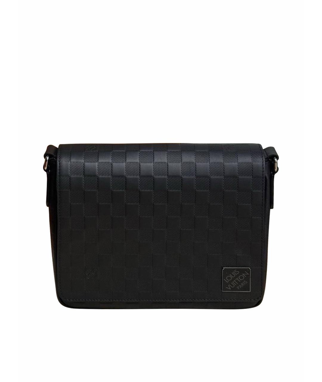 LOUIS VUITTON Черная сумка на плечо, фото 4