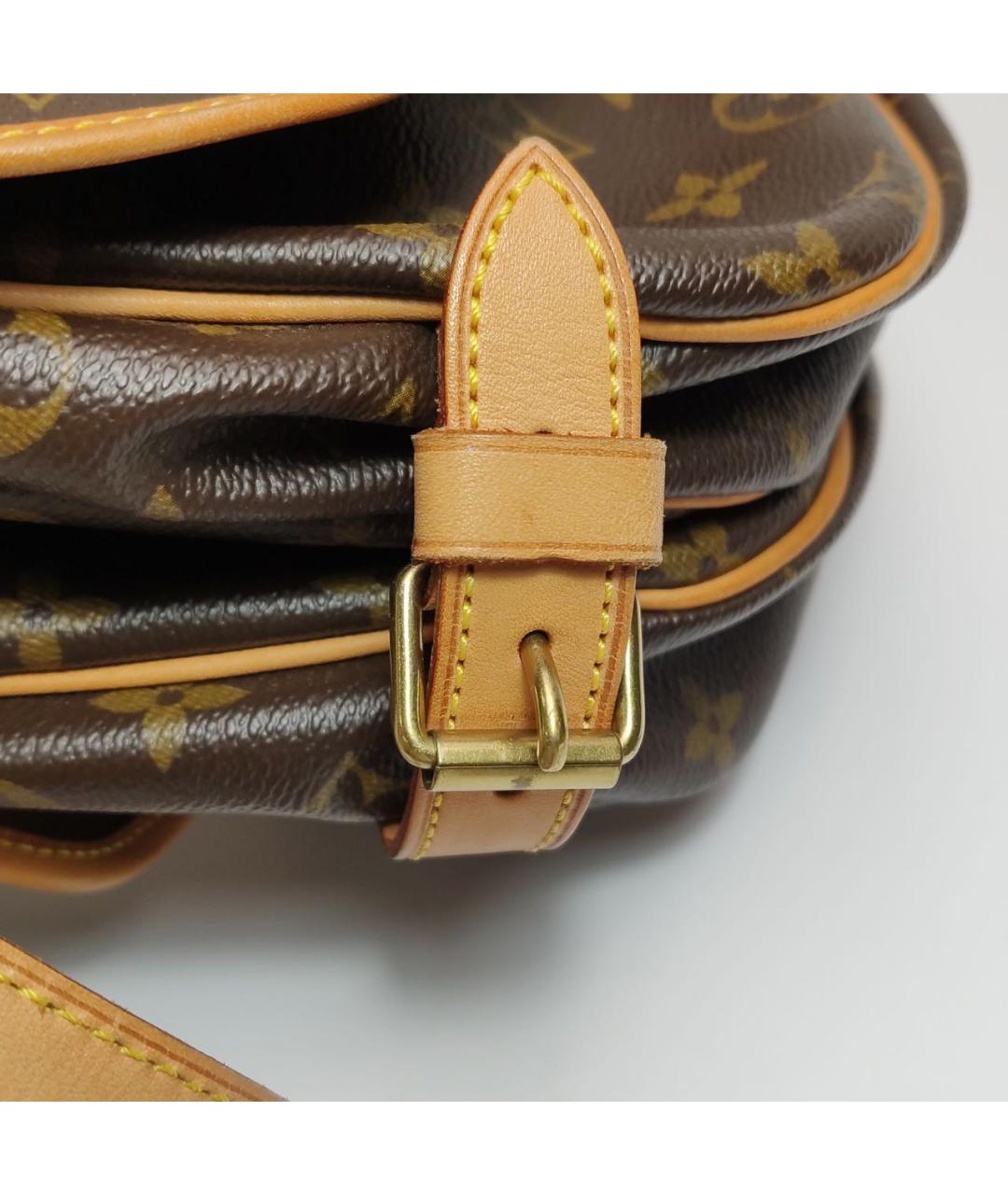 LOUIS VUITTON Коричневая сумка через плечо, фото 6