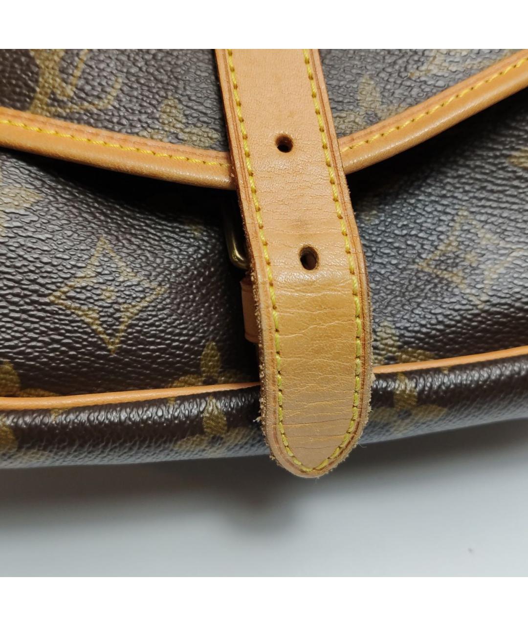 LOUIS VUITTON Коричневая сумка через плечо, фото 8