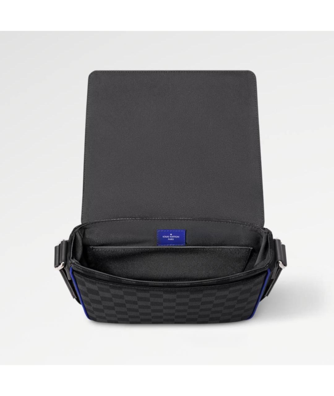 LOUIS VUITTON Черная сумка на плечо, фото 3