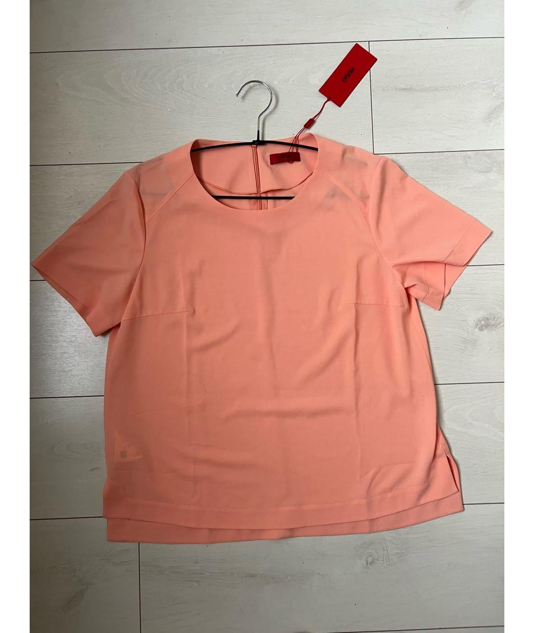 HUGO Коралловая блузы, фото 5