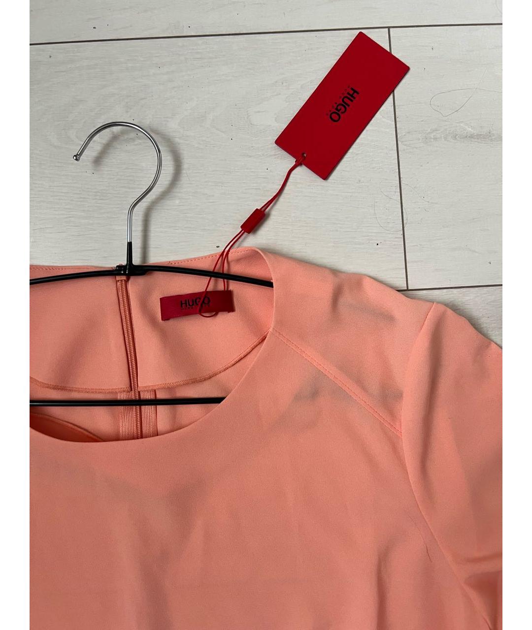 HUGO Коралловая блузы, фото 3