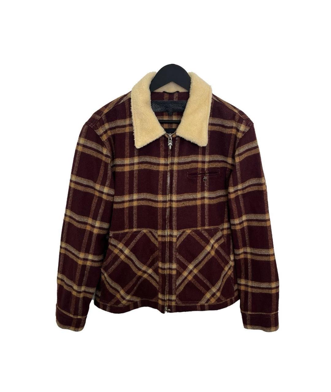 CHROME HEARTS Коричневая куртка, фото 3