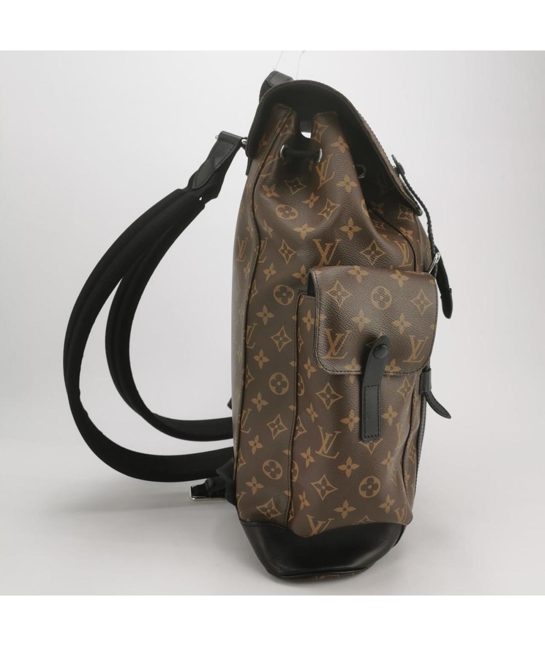 LOUIS VUITTON Коричневый рюкзак, фото 3