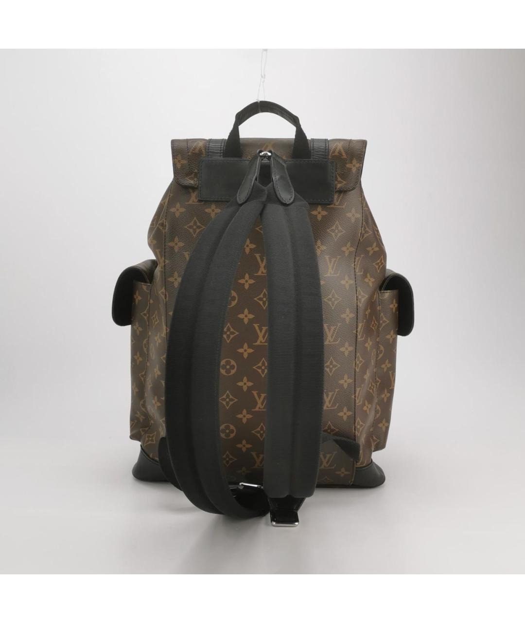 LOUIS VUITTON Коричневый рюкзак, фото 4