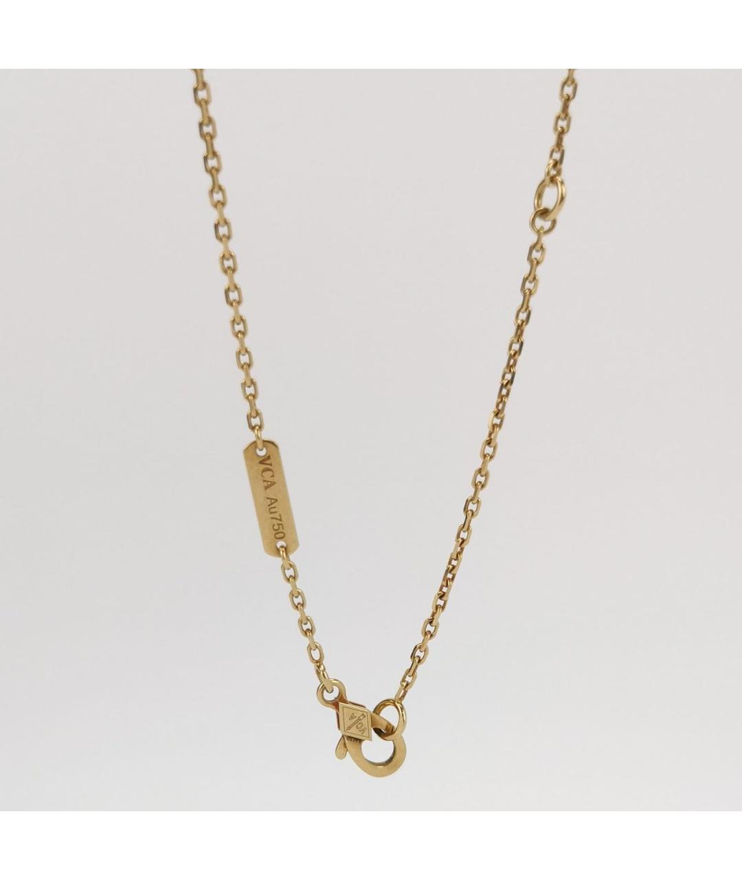 VAN CLEEF & ARPELS Черный кулон из желтого золота, фото 4