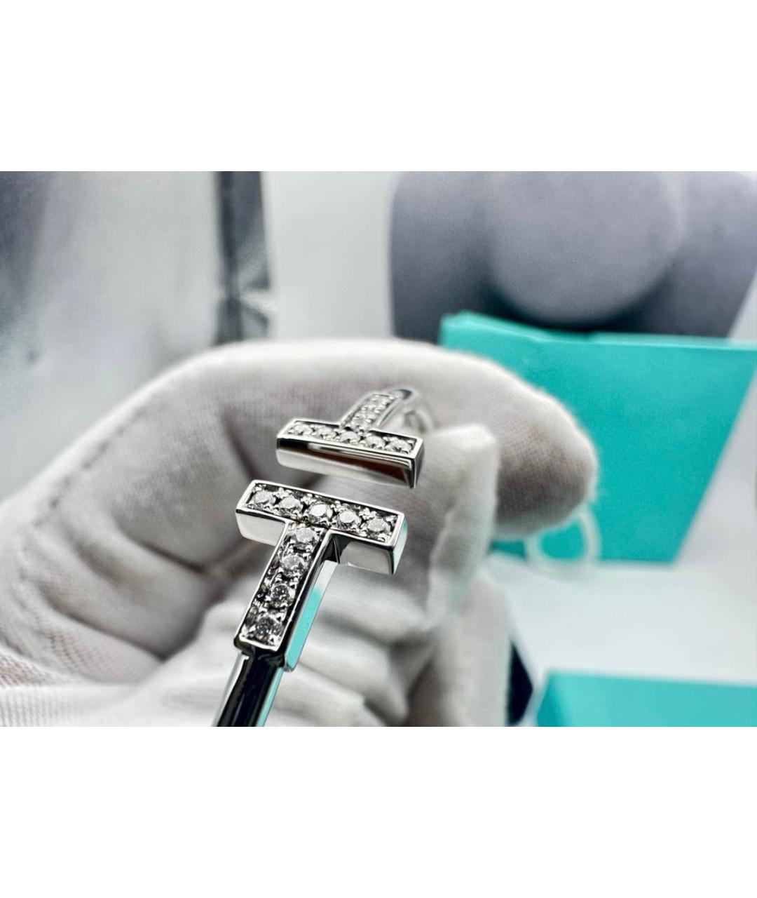 TIFFANY&CO Серебрянный браслет из белого золота, фото 4