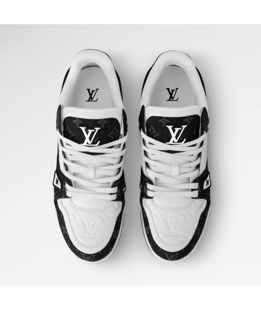 LOUIS VUITTON Мульти кожаные низкие кроссовки / кеды, фото 3