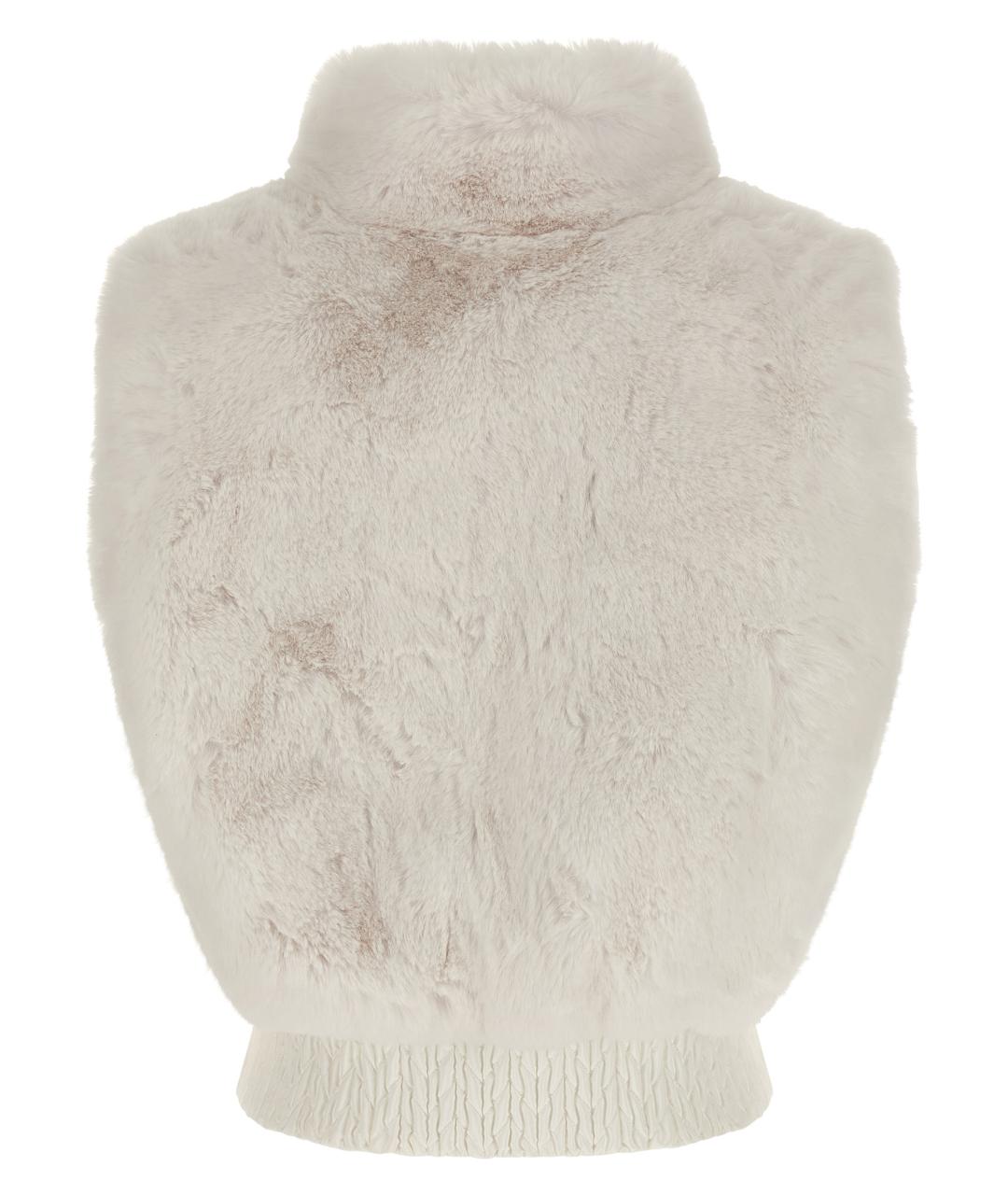 Goldbergh Белый полиэстеровый жилет, фото 3