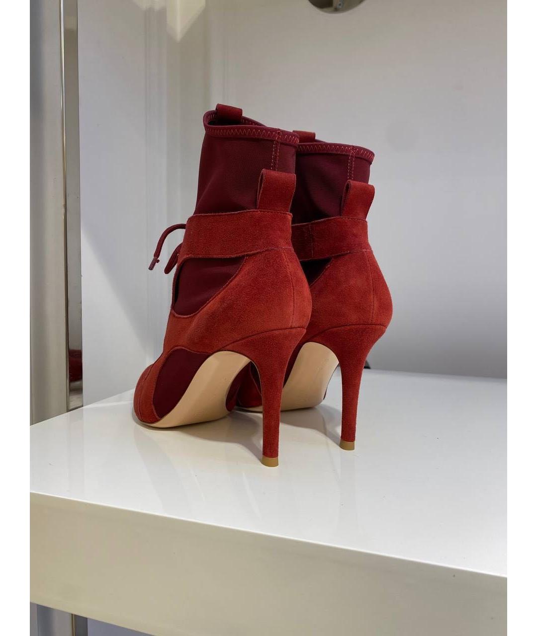 GIANVITO ROSSI Мульти замшевые ботильоны, фото 3