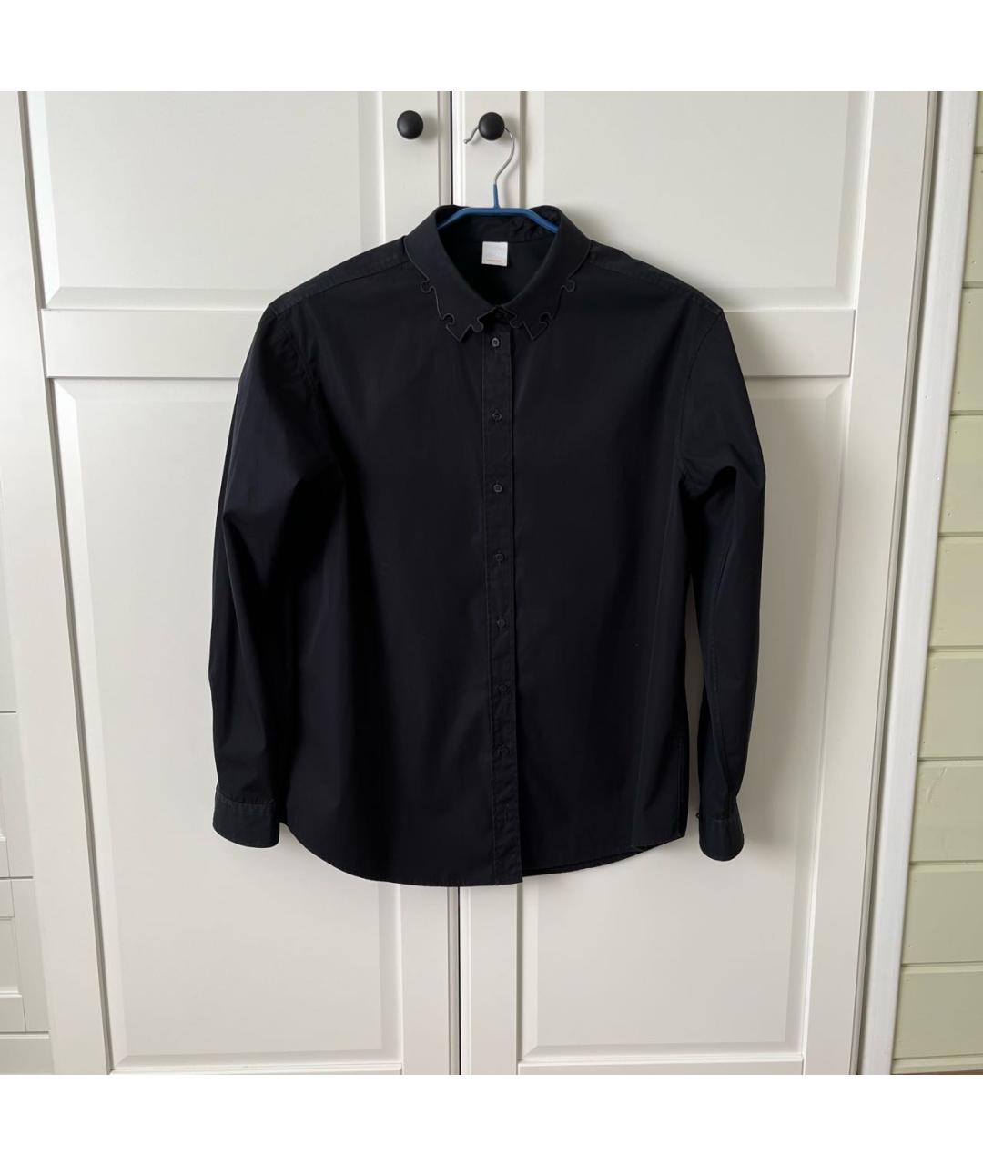 HUGO BOSS Черная хлопковая рубашка, фото 4
