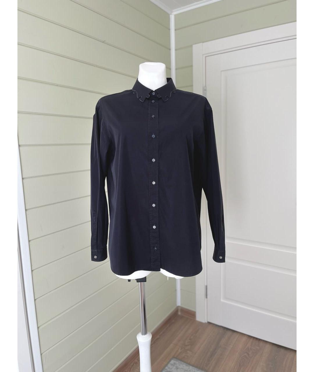 HUGO BOSS Черная хлопковая рубашка, фото 3