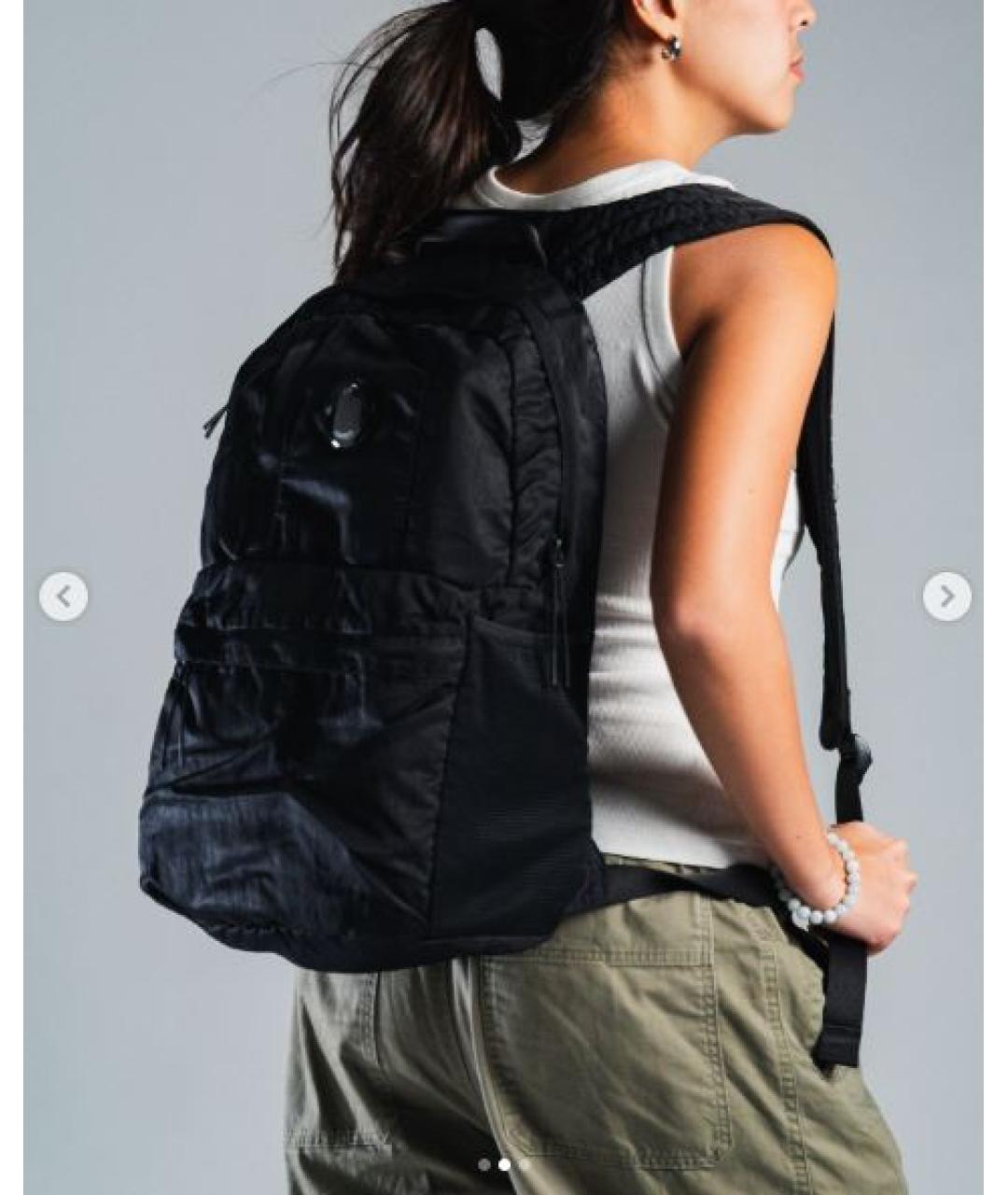 CP COMPANY Черный тканевый рюкзак, фото 2