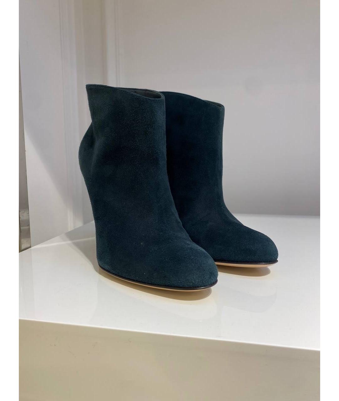 GIANVITO ROSSI Замшевые ботильоны, фото 2