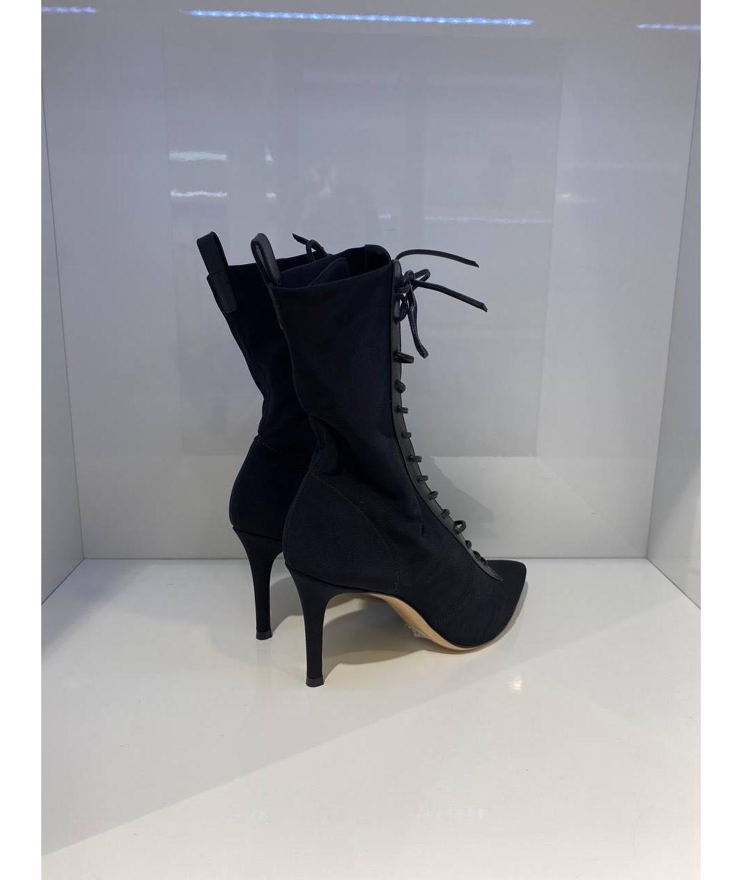 GIANVITO ROSSI Черные замшевые сапоги, фото 3