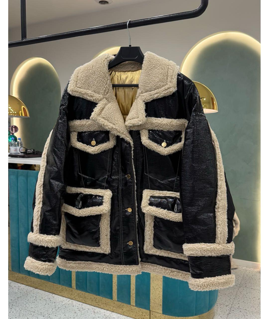 KHRISJOY Черный пуховик, фото 2