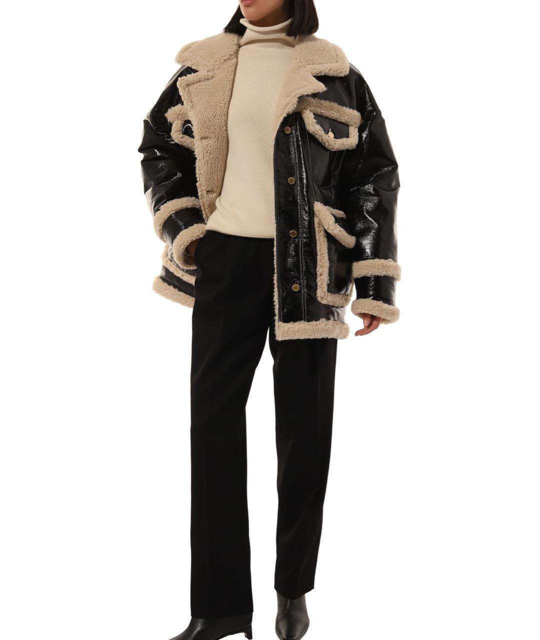 KHRISJOY Черный пуховик, фото 1