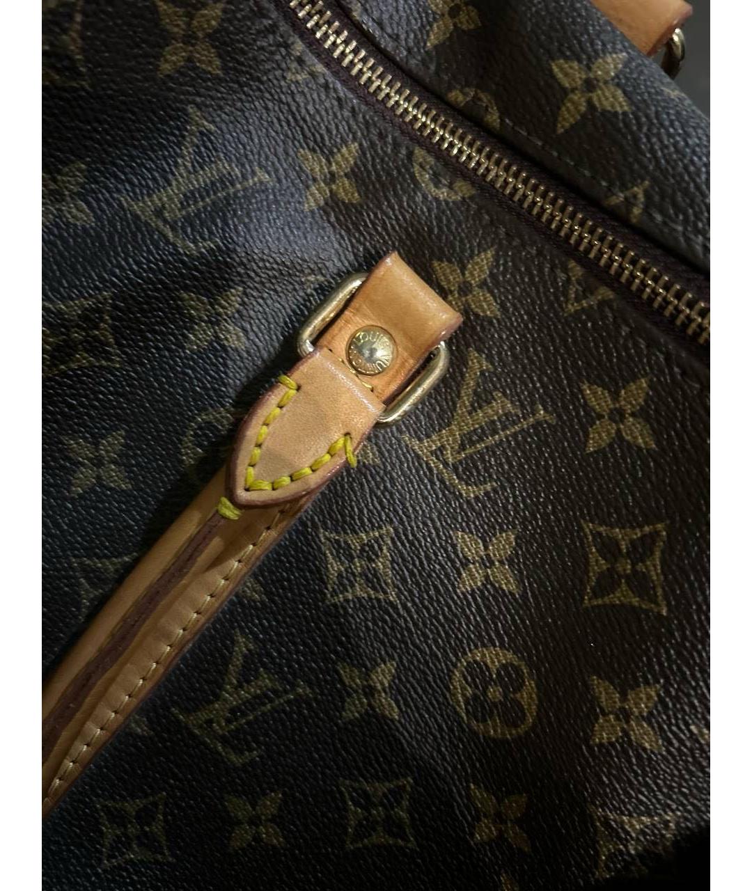 LOUIS VUITTON Коричневая дорожная/спортивная сумка, фото 3