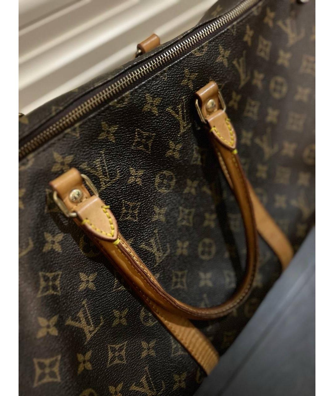 LOUIS VUITTON Коричневая дорожная/спортивная сумка, фото 2