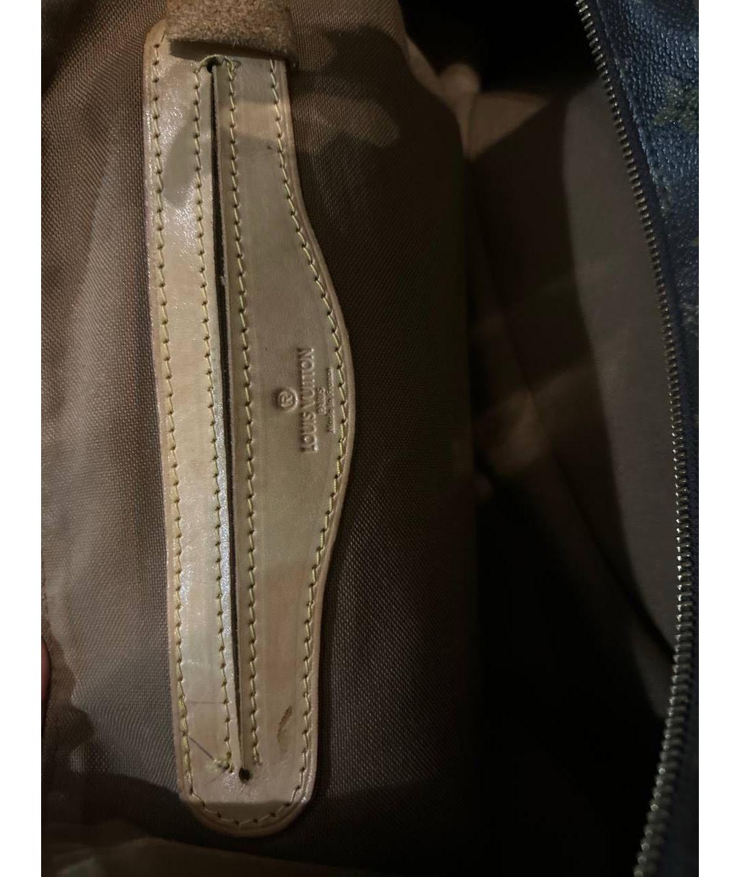 LOUIS VUITTON Коричневая дорожная/спортивная сумка, фото 4