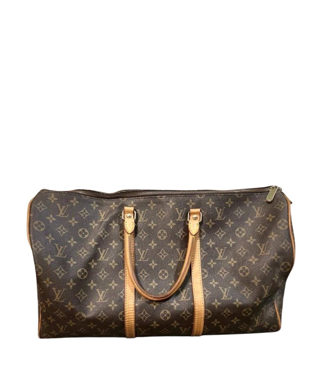 LOUIS VUITTON Коричневая дорожная/спортивная сумка, фото 1