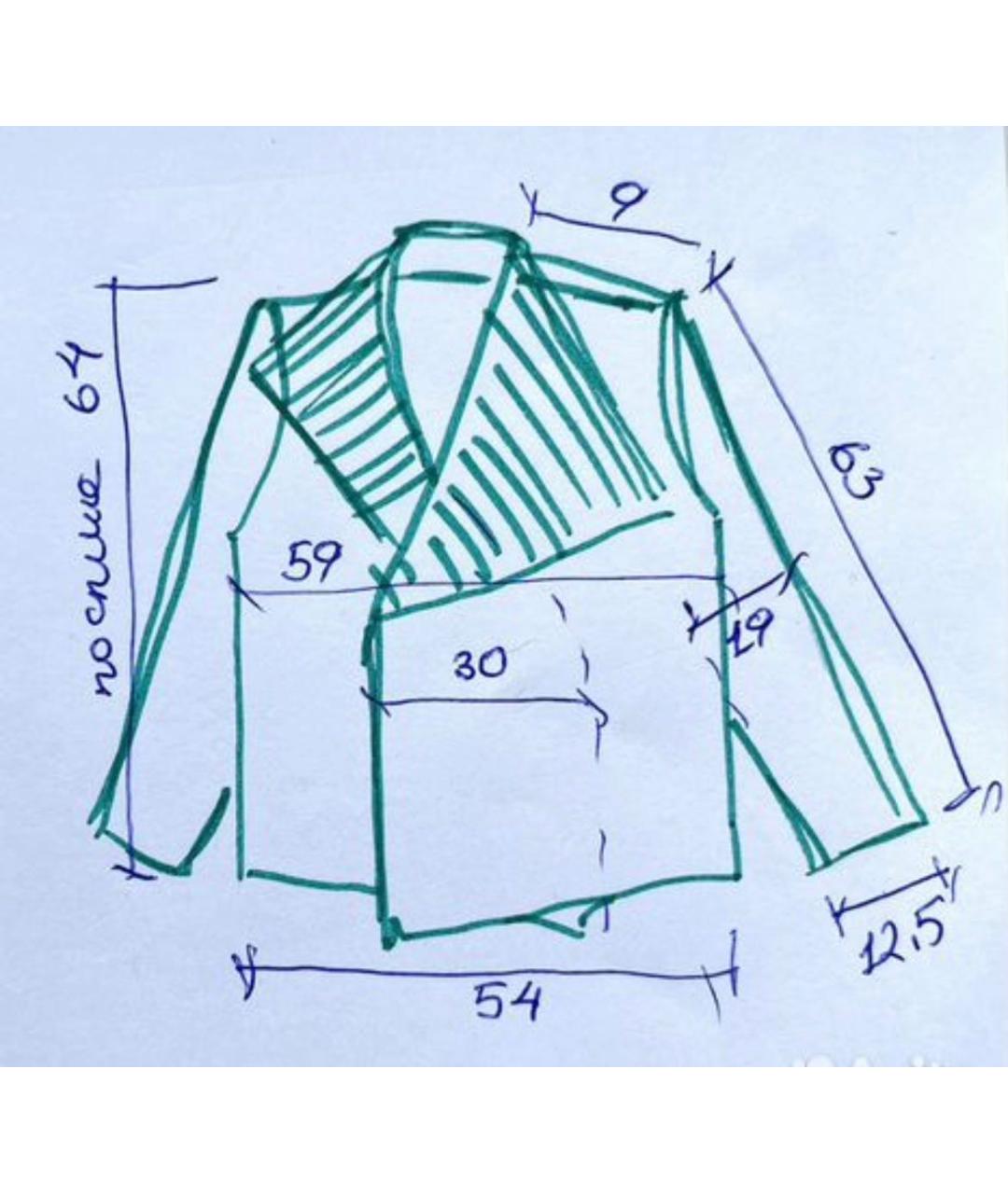 RALPH LAUREN Антрацитовый шерстяной кардиган, фото 8