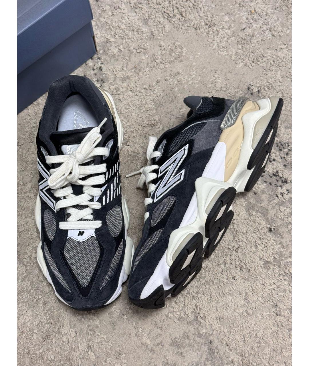 NEW BALANCE Антрацитовые замшевые кроссовки, фото 4