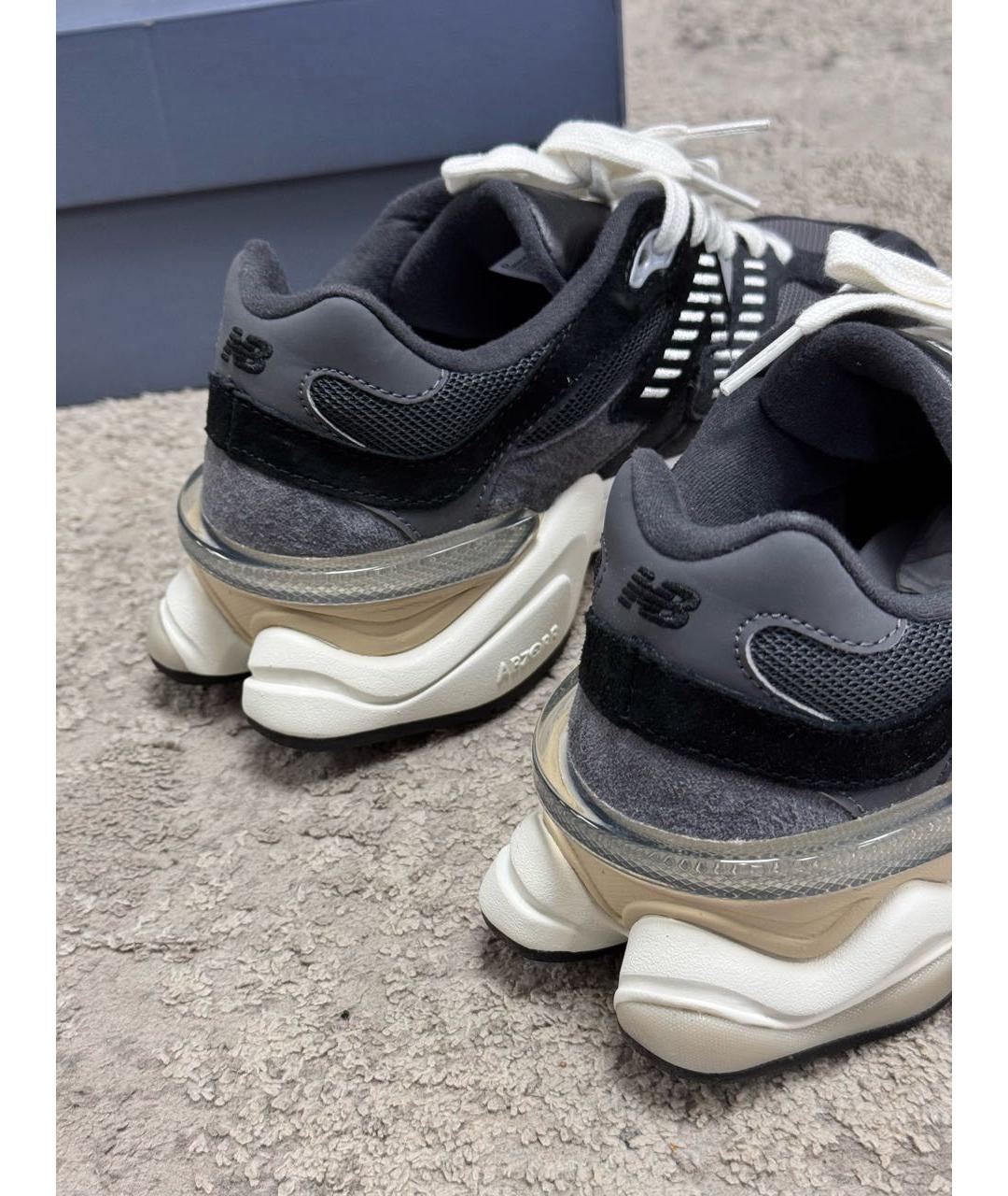 NEW BALANCE Антрацитовые замшевые кроссовки, фото 7