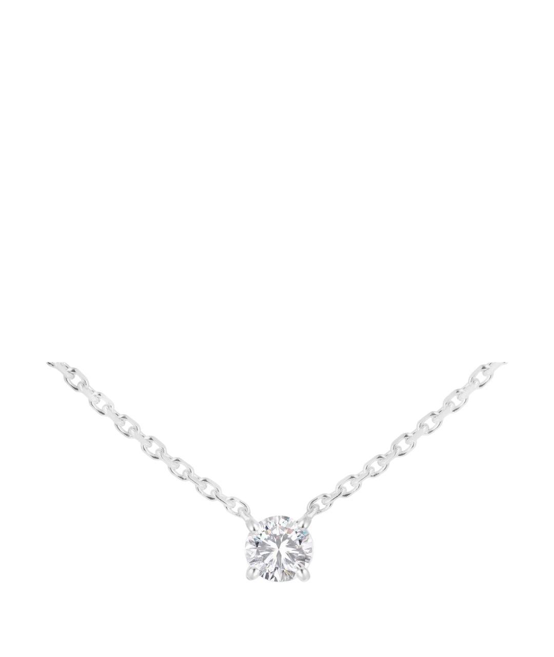CARTIER Серебряное колье из белого золота, фото 1