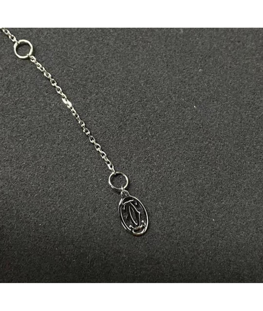 CARTIER Серебряное колье из белого золота, фото 5