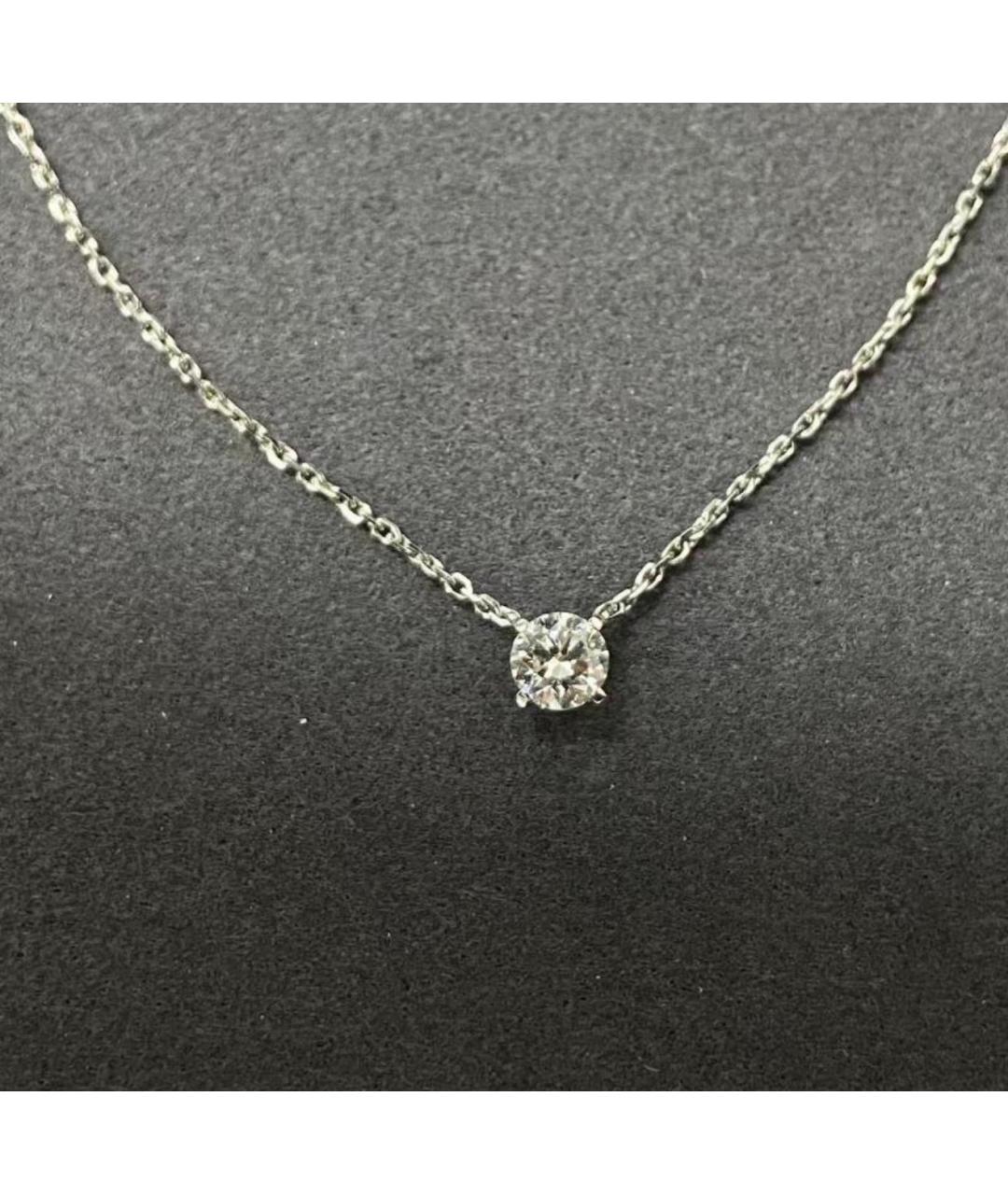CARTIER Серебряное колье из белого золота, фото 2