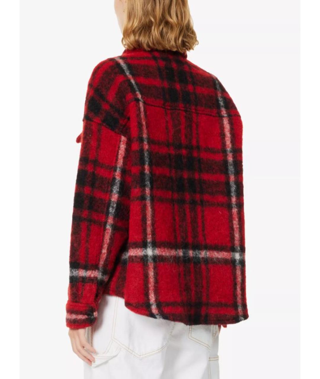 POLO RALPH LAUREN Красная шерстяная куртка, фото 5