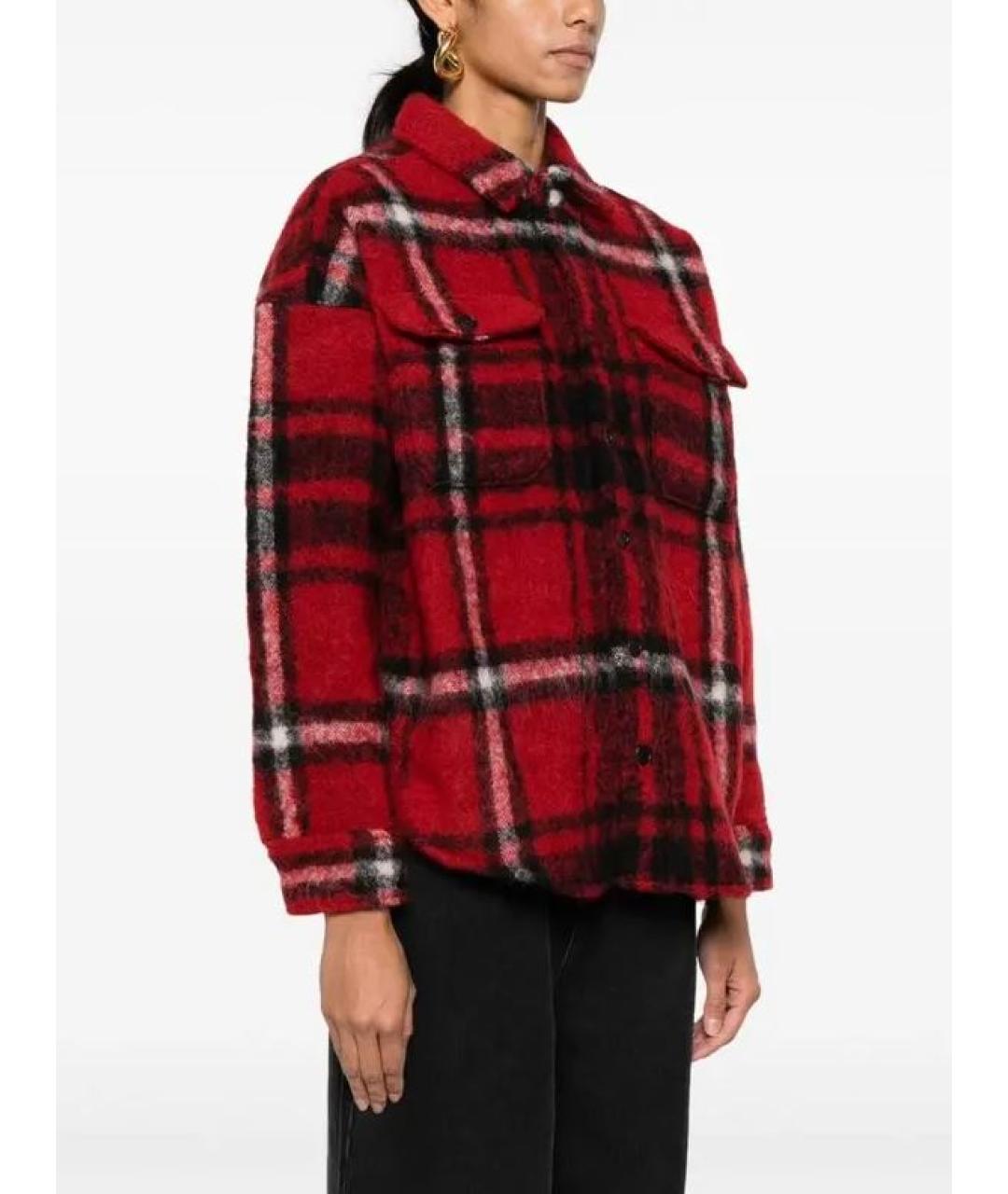 POLO RALPH LAUREN Красная шерстяная куртка, фото 2