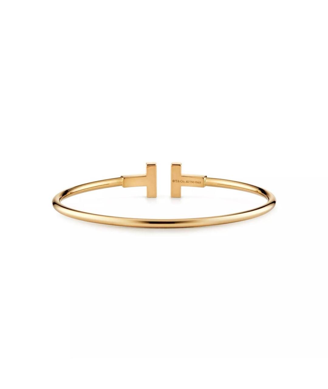 TIFFANY&CO Желтый браслет из желтого золота, фото 2