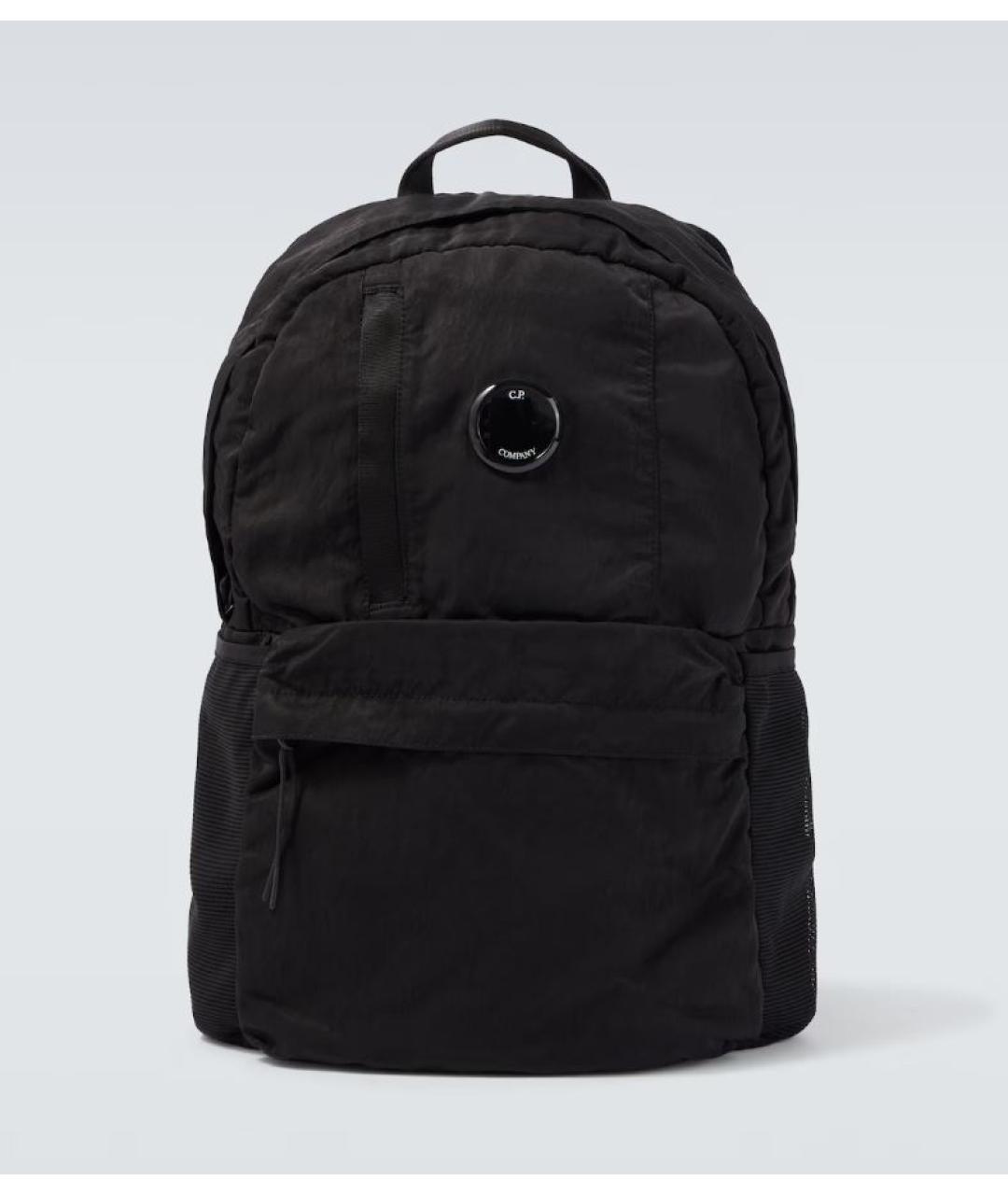 CP COMPANY Черный тканевый рюкзак, фото 10
