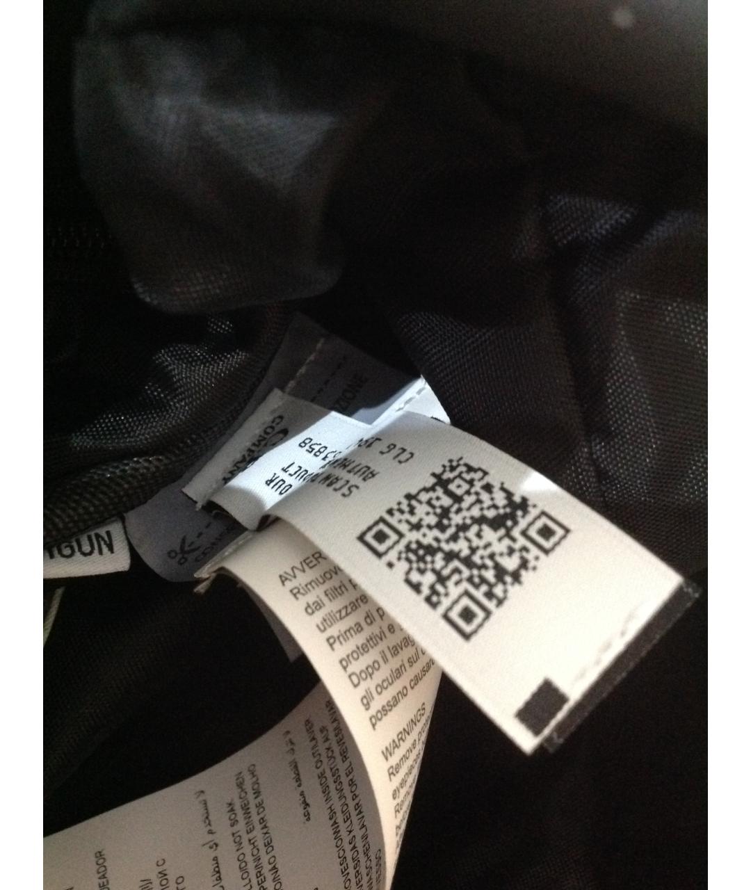 CP COMPANY Черный тканевый рюкзак, фото 9