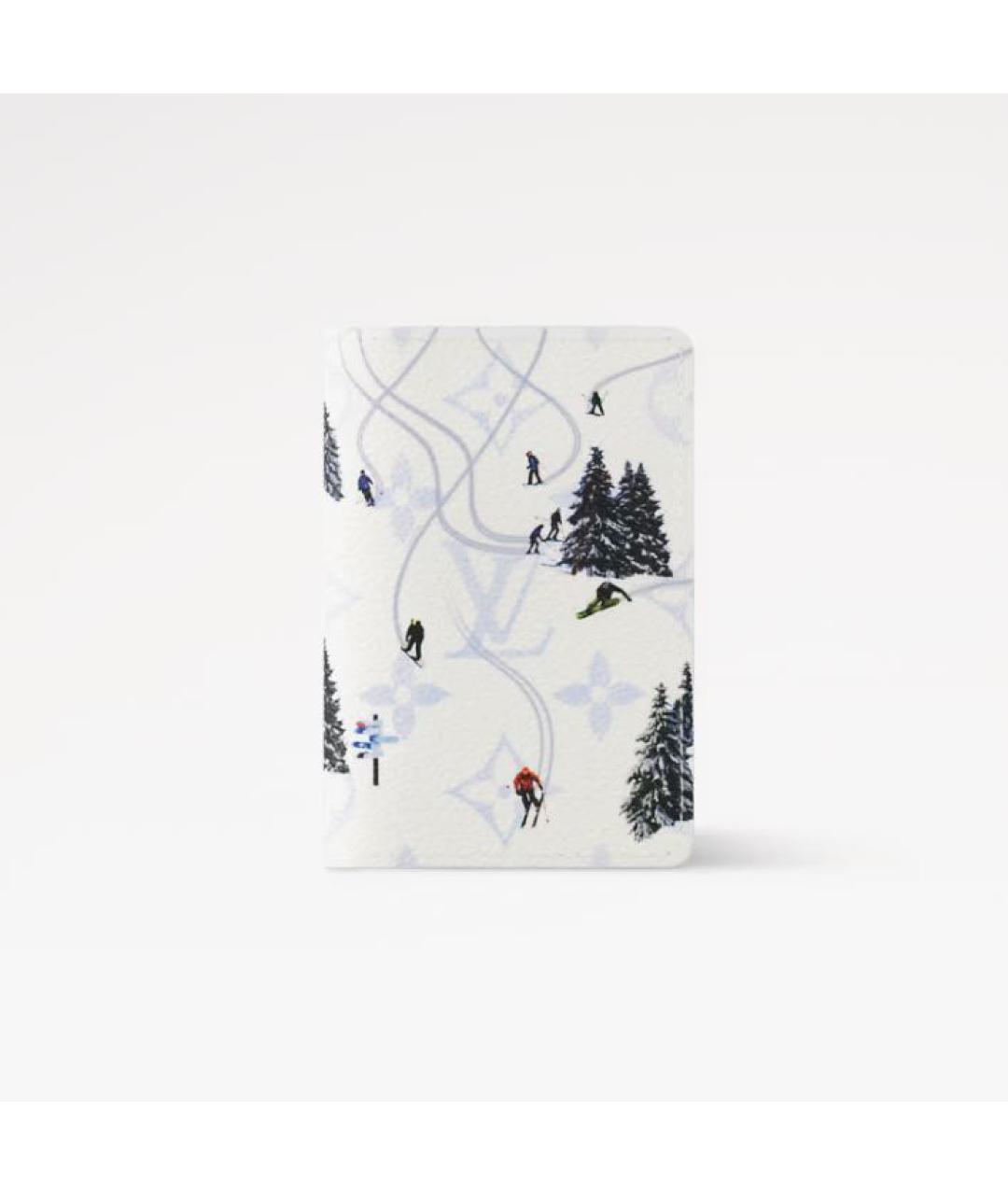 LOUIS VUITTON Белый кошелек, фото 4