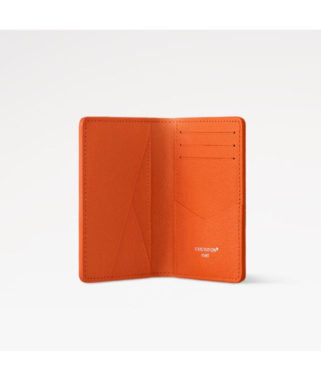 LOUIS VUITTON Оранжевый кошелек, фото 2