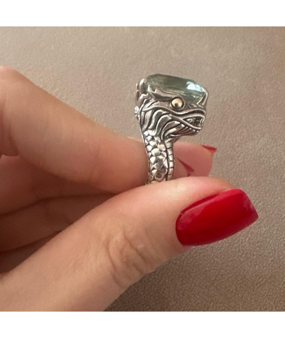 JOHN HARDY Серебряное позолоченное кольцо, фото 3