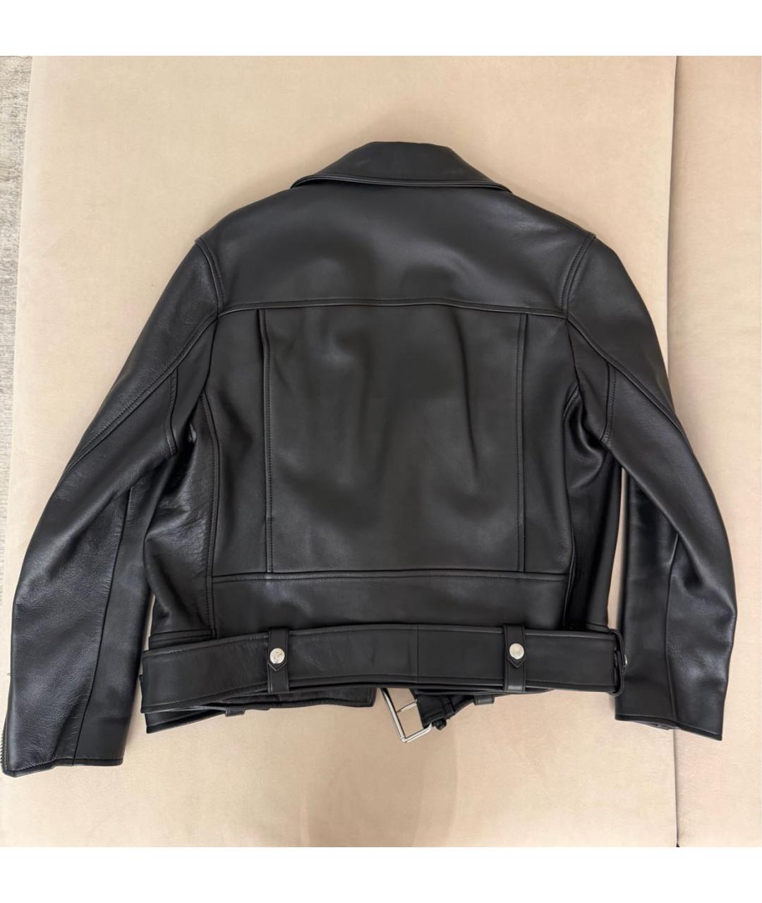 ACNE STUDIOS Черная кожаная куртка, фото 2
