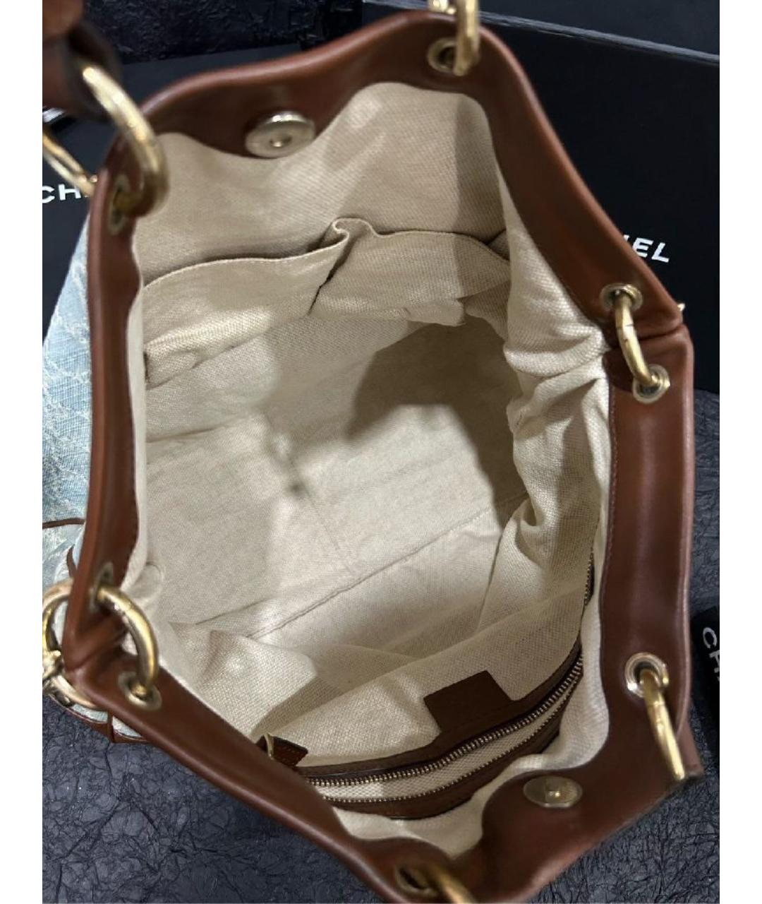 GUCCI Белая тканевая сумка тоут, фото 4