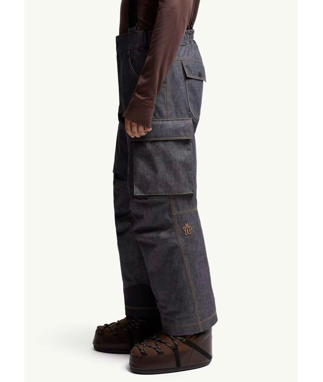 MONCLER Серый спортивный костюм, фото 4