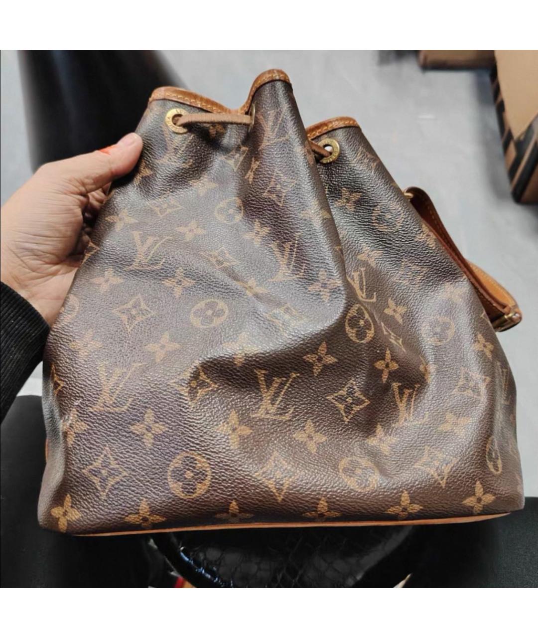 LOUIS VUITTON Коричневая сумка через плечо, фото 4