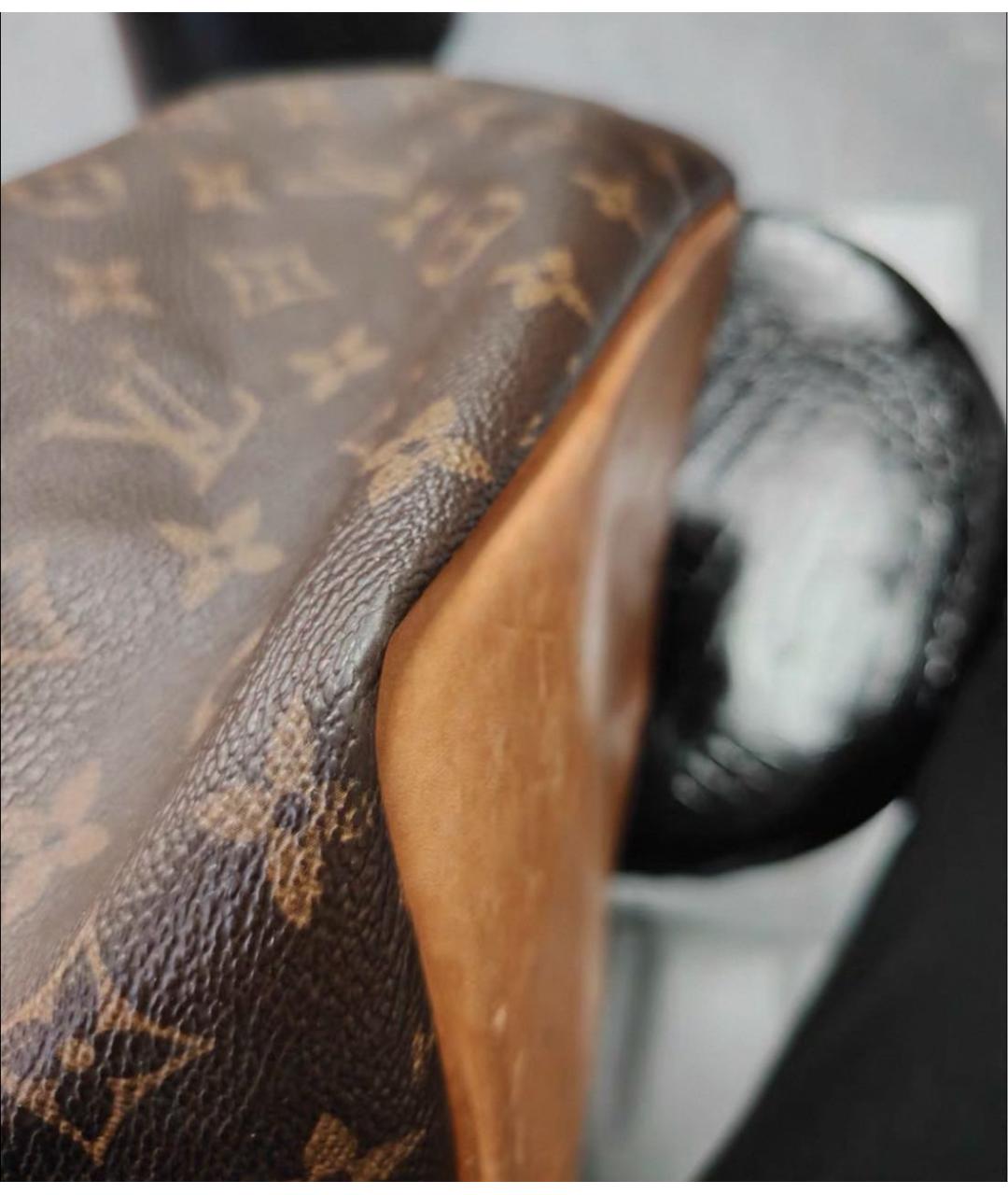 LOUIS VUITTON Коричневая сумка через плечо, фото 8