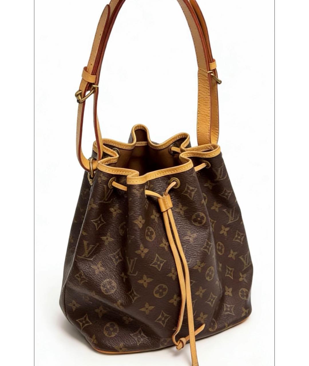 LOUIS VUITTON Коричневая сумка через плечо, фото 9